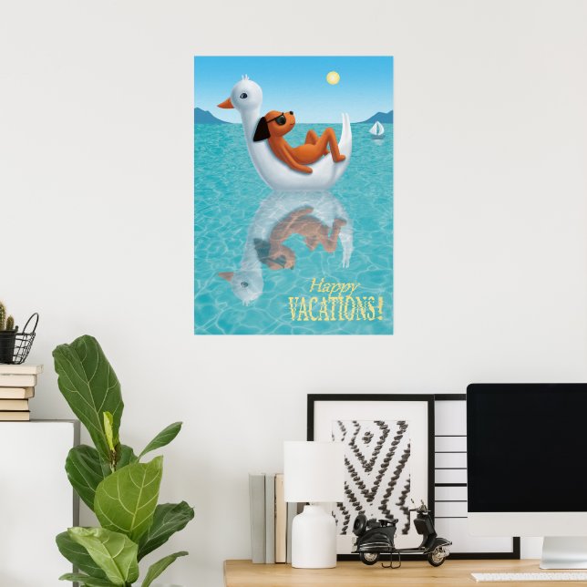 Gute Ferien! Poster (Heimbüro)