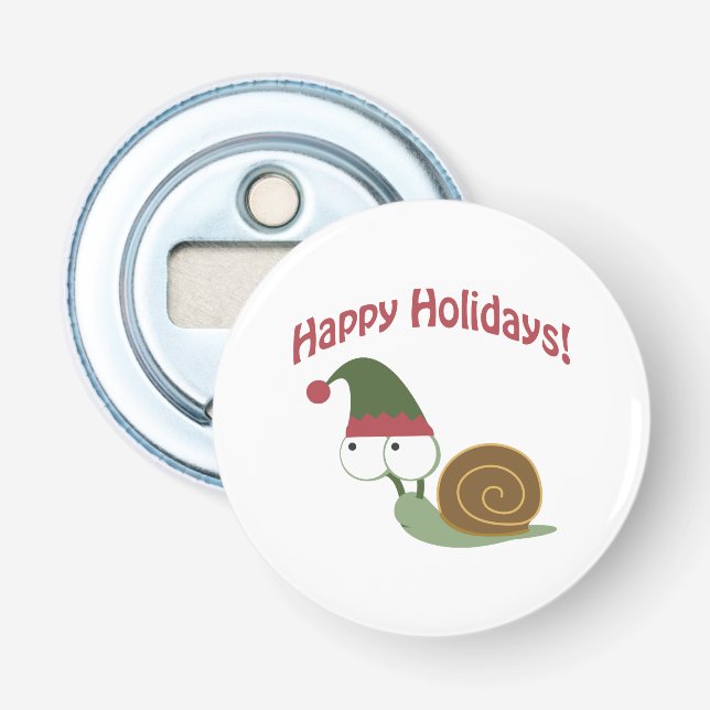 Gute Ferien! Snail Elf Flaschenöffner (Vorderseite)