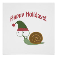 Gute Ferien! Snail Elf