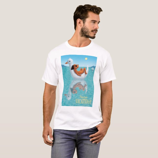 Gute Ferien! T-Shirt (Vorne ganz)