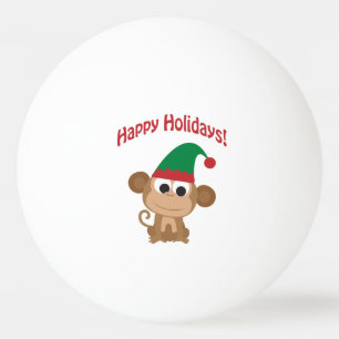  Gute Ferien! Weihnachtself Tischtennisball