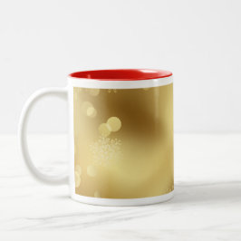 Gute Ferien. Weihnachtsfeiern für kundenspezifisch Zweifarbige Tasse