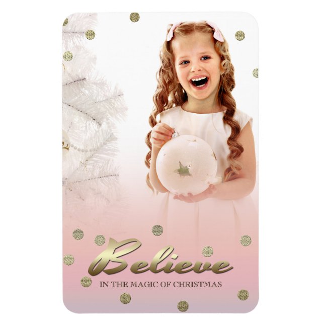 Gute Ferien. Weihnachtsmagnete für Fotos Magnet (Vertikal)