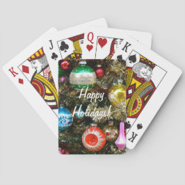 Gute Ferien! Weihnachtsschmuck Spielkarten