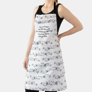 Gute Freunde sind wie Sterne Minimalistischer mode Schürze