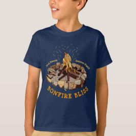 Gute Freunde, Sommerabende, Bonfire Bliss - T-Shirt