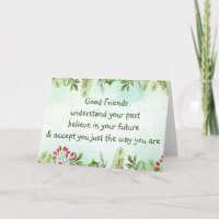 Gute Freunde verstehen inspirierende Weihnachten