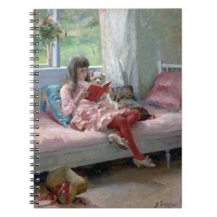 Gute Freunde von Albert Edelfelt 1881 Notizblock