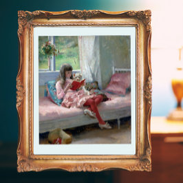 Gute Freunde von Albert Edelfelt 1881 Poster