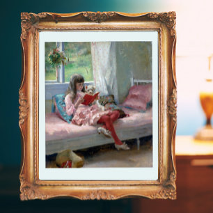 Gute Freunde von Albert Edelfelt 1881 Poster