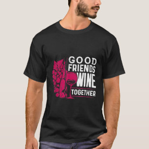 Gute Freunde Weinkultur und Erde Shirt Weinroute M