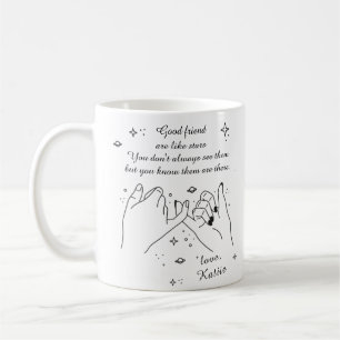 Gute Freunde wie Star Personal Best Friends Tasse