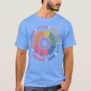 Güte Frieden Gleichheit Liebe Hoffnung Vielfalt Me T-Shirt