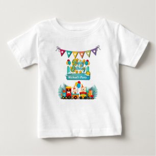 Gute Geburtstagskurse mit Niedlichen Tieren Baby T-shirt