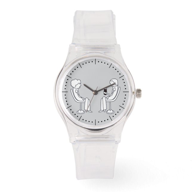 Gute Gespräche -  Armbanduhr (Vorderseite)