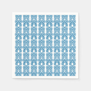 Gute Glück Blaue Tiki Cocktail Papiertücher Serviette