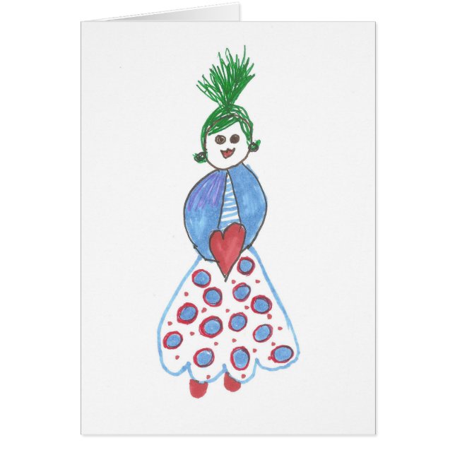 Gute Golly Mädchen-Karten für jede Anlässe (Vorne)