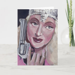 Gute Hexe-Gruß-Karte Karte