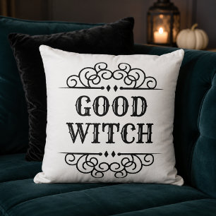 Gute Hexe Weiße Custom Halloween Kissen