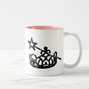 Gute Hexe Zwei-Ton Kaffee-Tasse Zweifarbige Tasse