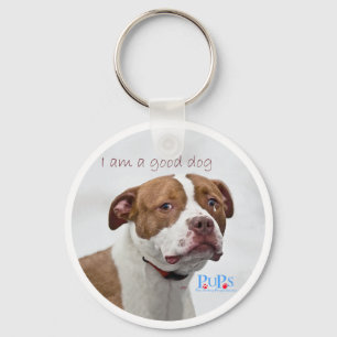 Gute-Hunde-Pitbull-Rettung Schlüsselanhänger