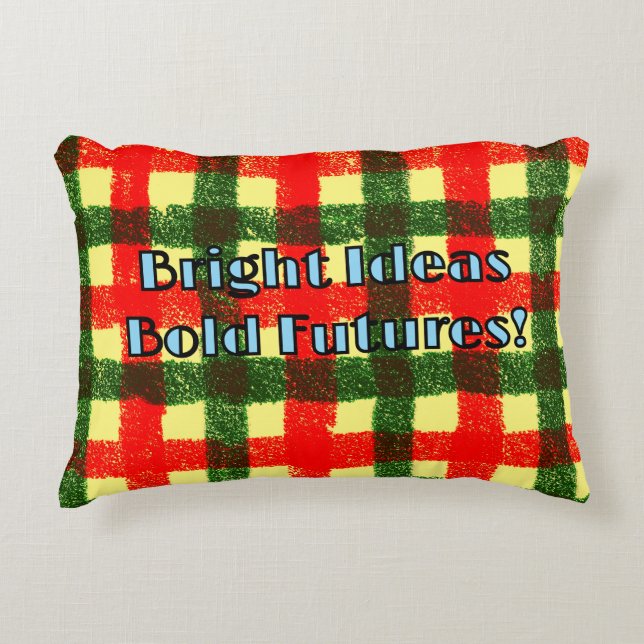 Gute Ideen für kühne Zukunft! Dekokissen (Vorderseite)