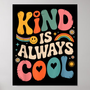 Güte ist immer cool Lehrer Grafik T-Shirts Wähle G Poster