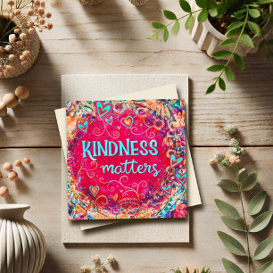 Güte ist wichtig Fun Whimsy Red Inspirivity