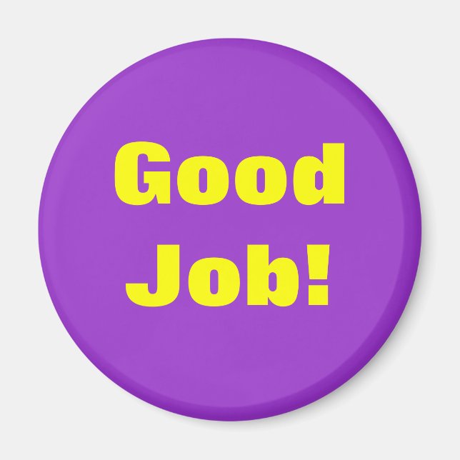 Gute Jobprägung MM12 Magnet (Vorne)