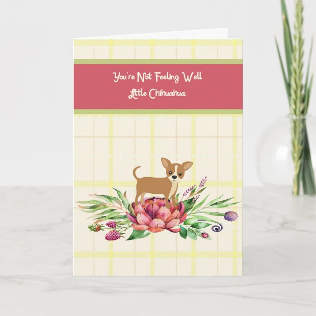 Gute Karte für Chihuahua (Vorderseite)