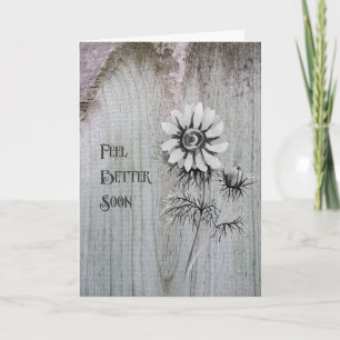 Gute Karte von hinten Schwarz & Weiß erhalten