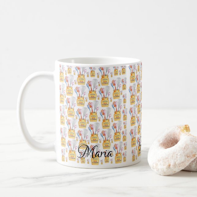 Gute Kochen-Tasse Kaffeetasse (Mit Donut)