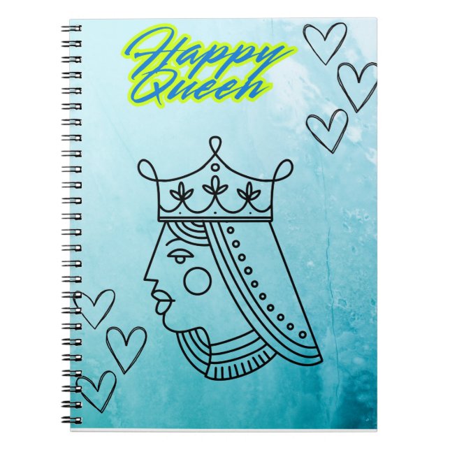 Gute Königin. Notizblock (Vorderseite)