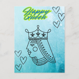 Gute Königin. Postkarte