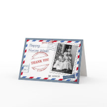 Gute Krankenwoche. Vintage Krankenversicherungskar