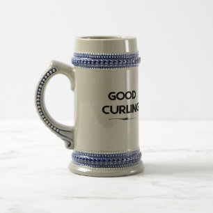Gute kräuselnTasse Bierglas