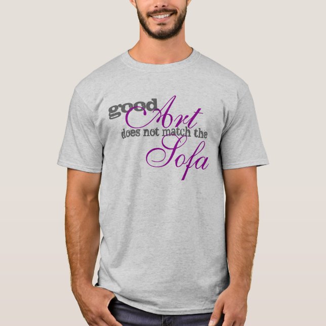 Gute Kunst T-Shirt (Vorderseite)