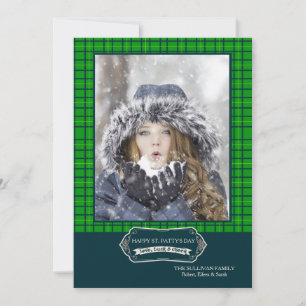 Gute-Laune-Foto-St.-Patrick's-Day-Karte Karte