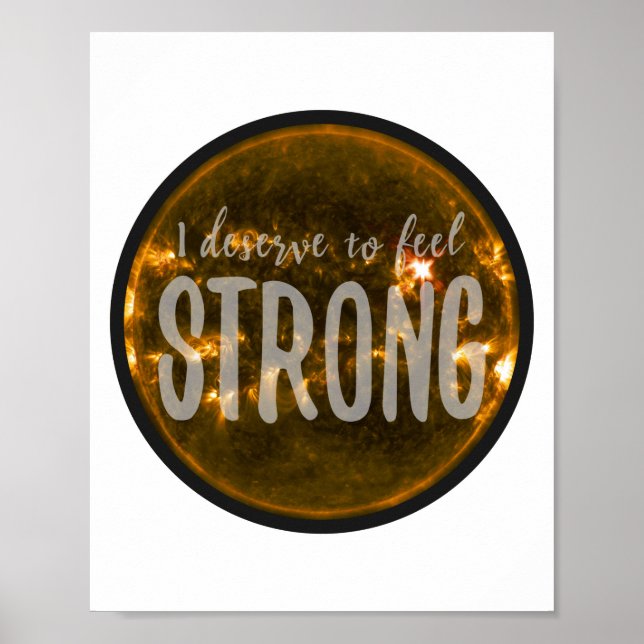 gute Lebensmotivation zur Selbstannahme Poster (Vorne)