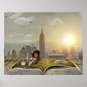 GUTE LESESPOSTER: Reading Refugium Poster