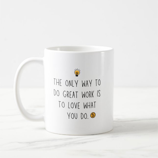 Gute Liebe Geschenkideen für Mitarbeiter Kaffeetasse (Links)
