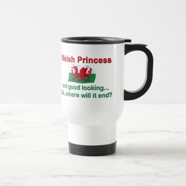 Gute Lkg Waliser Prinzessin Reisebecher (Rechts)