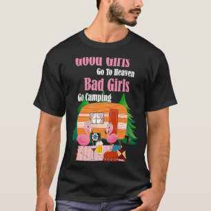 Gute Mädchen gehen in den Himmel Bad Girls gehen i T-Shirt