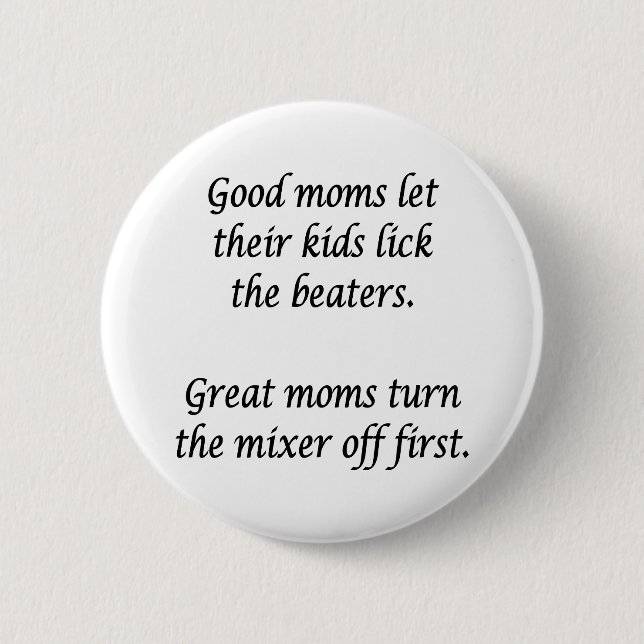Gute Mamas Große Mamas Button (Vorderseite)
