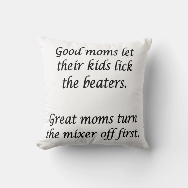 Gute Mamas Große Mamas Kissen (Vorderseite)