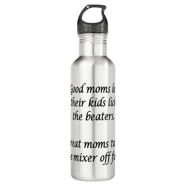 Gute Mamas Große Mamas Trinkflasche (Vorderseite)