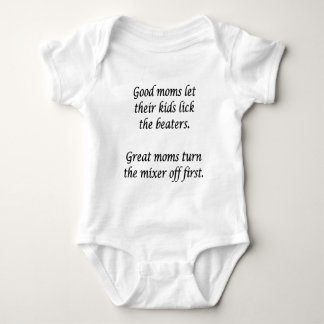 Gute Mamas und große Mamas Baby Strampler