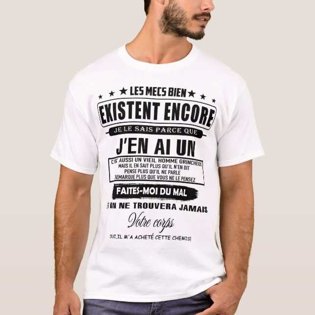 Gute Männer existieren noch, das weiß ich, weil... T-Shirt (Vorderseite)