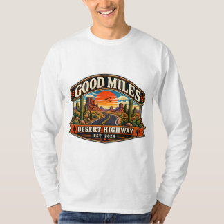 Gute Meilen Wüstenstraße Vintage Südweststraße T-Shirt