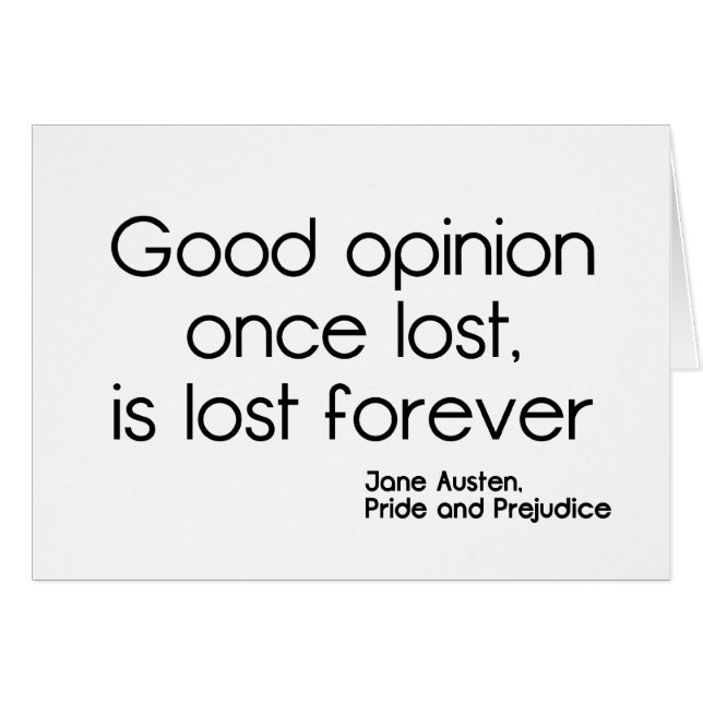 Gute Meinung (Vorderseite (Horizontal))